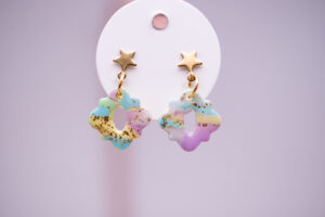 boucles d'oreilles kid champêtre